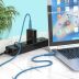 Cable Type-C/Type-C HOCO X67 60W 1m (круглый) Blue