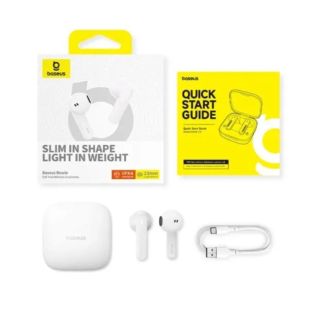 Bluetooth-гарнітура Baseus Bowie E16 True Wireless Earphones White A00061900223-00