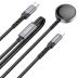 Бездротове зарядне HOCO CW54 2-in-1 Black