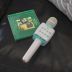 Микрофон-караоке беспроводной HOCO BK5 "Cantando" (Bluetooth 5.0, USB слот, 1-динамик) Blue