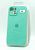 Чехол iPhone 14Plus Silicon Case original FULL Camera №46 mint gam (4you)