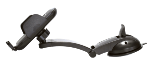 Holder 4you GL8 Black (регульована жорстка ніжка, присоска на торпеду, клас.крепіж, РРЦ-252г)