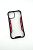 Чехол iPhone 12mini Silicon Vitrazh black/red "Акционная цена"