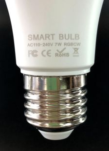 Умная лампочка Q7 (7W, E27, app control, Timing, Remote Control)