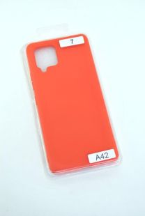 Чохол Samsung A22(4G) Silicon Original FULL №7 New apricot (4you)