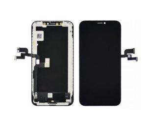 LCD iPhone XS с черным тачскрином + дисплейная рамка (GX - OLED HARD) (M) 