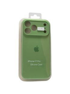 Чохол iPhone 17Pro Silicon Case original FULL Camera №1 Green (4you)
