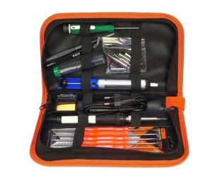 Паяльний набір у кейсі Aida A-806 (паяльник 60W, рег. t 200-450, жала 900M 6шт) (М)