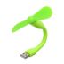 Вентилятор мобильный USB Green (М) 