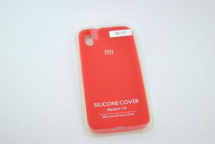 Чехол Xiaomi Redmi Note 8Pro Silicon Original FULL №5 Red (4you)
