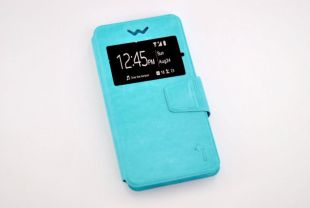 Чехол-книжка 4you Slider 3,5"- 4" blue универсальная - АКЦИОННАЯ ЦЕНА!!!