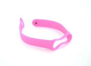 Ремешок на браслет фитнес Xiaomi mi band 3/4/5 Ромб Pink