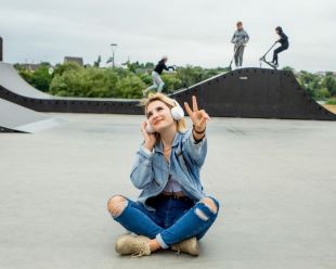 Bluetooth-гарнитура 4you CAPELLA White (Мониторы, Bluetooth v5.1, Type C) (от 5шт - 5%)