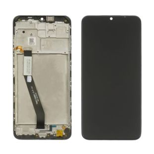 LCD Xiaomi Redmi 9 черным тачскрином + корпусная рамка Service Pack (M) 