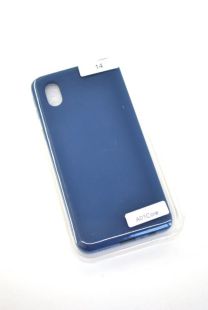 Чехол Samsung A22(4G) Silicon Original FULL №14 Dark blue (4you)