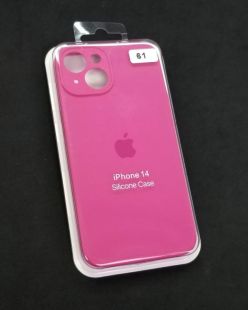 Чохол iPhone 14 Silicon Case original FULL Camera № 61 hibiscous ( 4you )