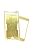 Захисне скло iPhone 6 COLORFUL Gold (2pcs) гравірування monkeyl "Акційна ціна"