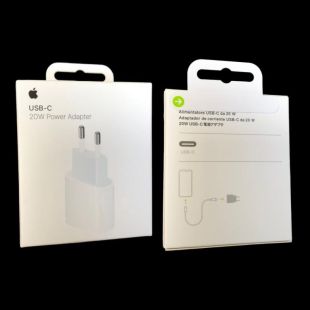 СЗУ USB-C 20W APPLE A2347 PD MHJE3ZM/A 3000 mA ORIGINAL (упак.) Logo