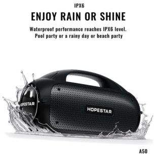 Портативна колонка HOPESTAR A50 Party 80W Black