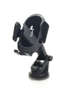 Holder 4you GL6 Black (выдвижная ножка,присоска,классический крепеж, РРЦ - 223грн )