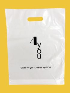 Пакет 4you - (белый полупрозрачний до 7 кг. 30×40)