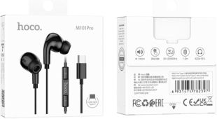 Гарнітура HOCO M101 Pro Type-C Black