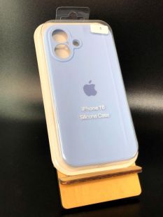 Чехол iPhone 16 Silicon Case original FULL Camera №5 powder blue (4you)