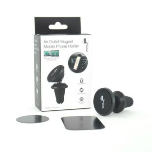 Holder 4you GL4 Black (в воздуховод, мощный магнит 360°, РРЦ-140грн) (от10шт - 10%)