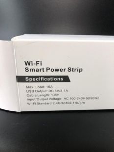 Сетевой фильтр CZ-A26 1.8м (4 розетки, 4 USB, 16A, app control, Timing, Remote Control)