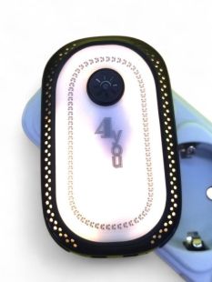 CЗУ 4you A42 adjustable light charger  (28W, 5A, Fast Charger QC 3.0, 2USB) black (от10шт - 10%)