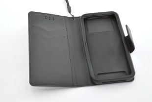 Чохол-книжка 4you Canvas 3,5 "- 4" black універсальна 