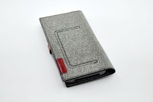 Чехол-книжка 4you BELT 3,5"- 4" grey универсальная  "Акционная цена"
