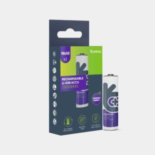 АКБ 18650 Uniross 3200mAh (защита от перезаряда)