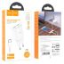 СЗУ-USB HOCO C88A 2.4A 2 Usb + кабель Type-C White
