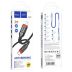 Cable Type-C/iPhone 5 HOCO X59 3A 2m (круглий) Black