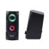 Акустика Maxxter CSP-U002RGB 2.0 (6 Bт) (підсвічування) Black