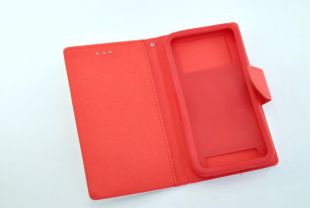 Чохол-книжка 4you Fancy 3,5 "-4" white / red універсальна "Акційна ціна"