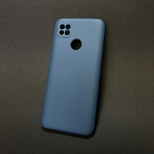 Чохол Xiaomi Redmi 9C/Redmi 10A Silicon Soft Silky №6 Blue (4you)