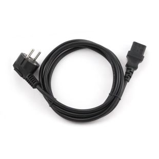 Кабель питания системного блока Gembird PC-186-VDE (чёрный, 1,8м) (Cablexpert)