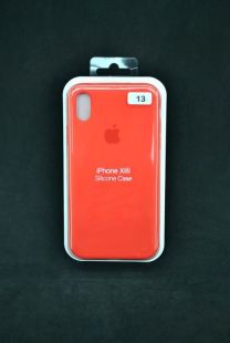 Чохол iPhone XR Silicon Case original FULL №13 pumpkin (4you)