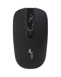 Миша бездротова 4you M5 black (АКБ, 2.4G+BT, Type C, 6кн, 12міс гарантія )