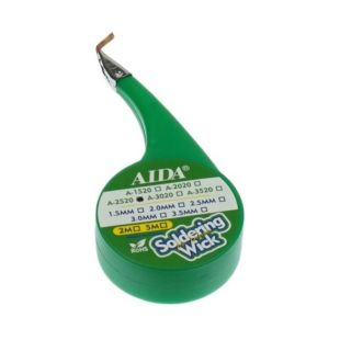 Очиститель припоя Aida A-2520 (2.5mm x 2m) (M)