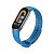 Ремешок на браслет фитнес Xiaomi mi band 8/9/10 Cornflower