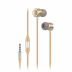 Гарнитура HOCO M16 (микрофон,круглый шнур) Gold "Акционная цена"