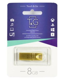 Usb 8Gb T&G 117 Metal series Gold