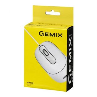 Мышь проводная Gemix GM-145 White
