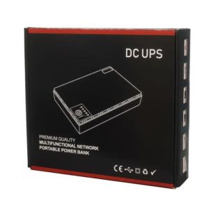 Джерело беспер живлення для мережного оборуд DC1018P 12V/ 9V/ 5V 10400 mAh чорний (М) - Ціна Тижня!