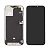 LCD iPhone 12 Pro Max з чорним тачскрином + дисплейна рамка GX-OLED HARD без упаковки (M) 