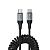 Cable Type-C/Type-C HOCO X121 60W 1.5m (круглий) Black