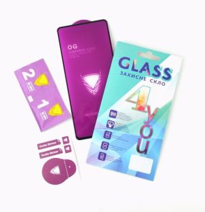 Защитное стекло Samsung A51/A515 Golden Armor Big Curve Black 4you